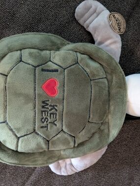 I ❤️ Key West Plush Turtle Pillow/BACKPACK